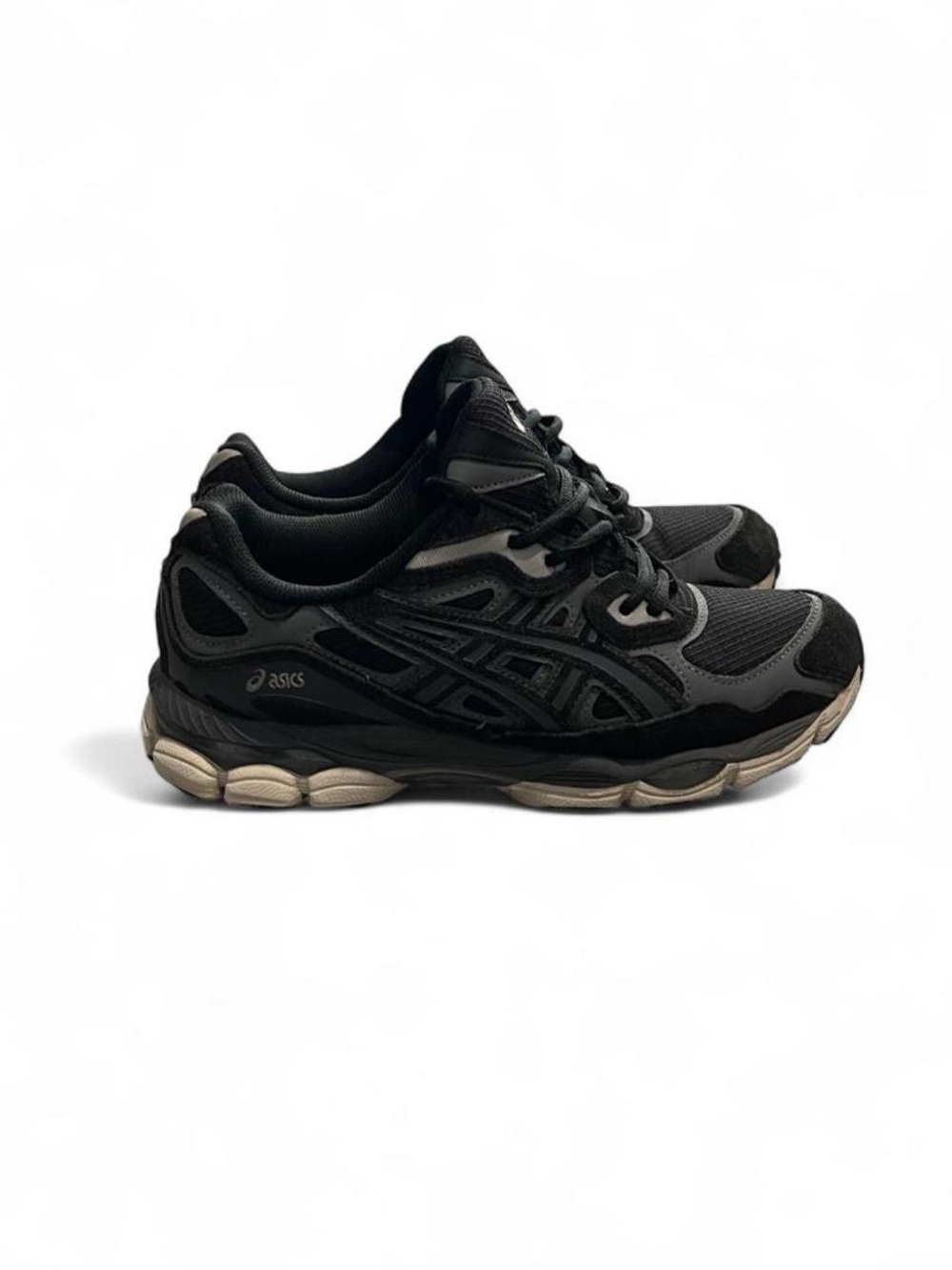 ASICS Gel NYC Graphite Grey Black Mens 7 Sneakers Shoes